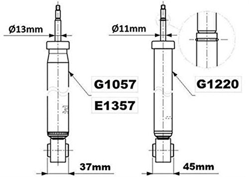 MONROE Amortyzator G1220