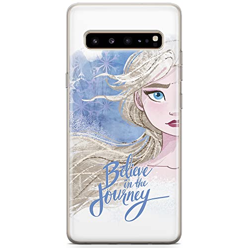 Etui Disney dedykowane do Samsung S10 5G, wzór: Elsa 015 Etui całkowicie zadrukowane, oryginalne i oficjalnie licencjonowane