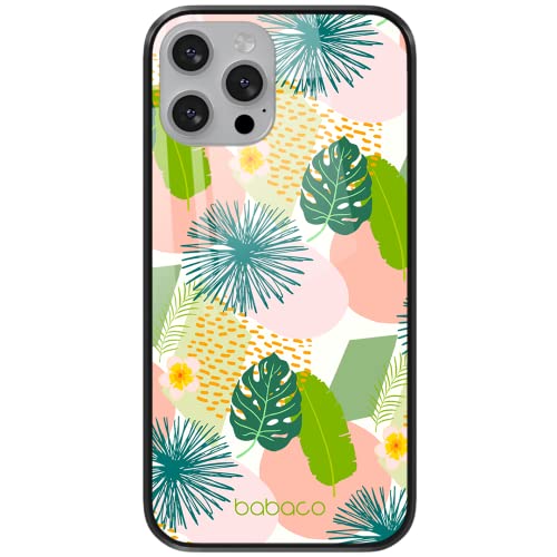 ERT GROUP etui na telefon Apple Iphone 6 PLUS, case oryginalny i oficjalnie licencjonowany przez Babaco, wzór Rośliny 012, wykonany z hartowanego szkła, optymalnie dopasowany, etui ochronne