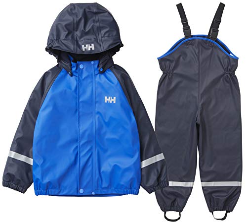 Helly Hansen Dziecięca kurtka przeciwdeszczowa Bergen z poliuretanu, szara, 7