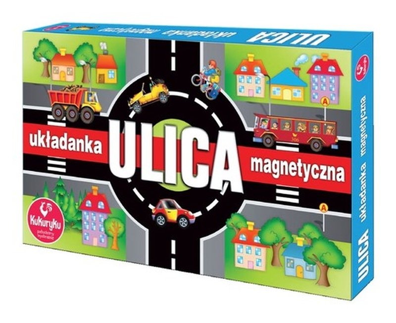 Kukuryku Ulica (Układanka magnetyczna)