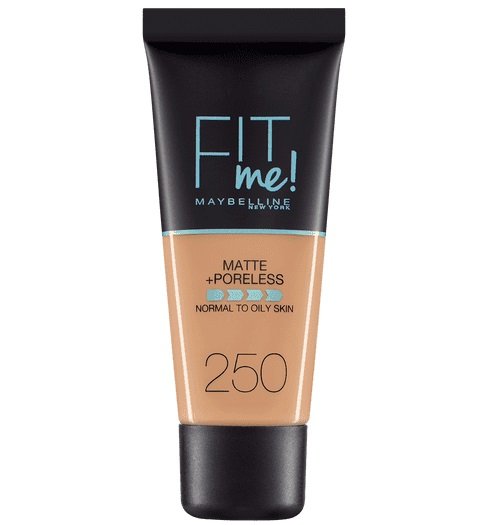 Maybelline New York Fit Me Matte&Poreless matujący podkład do twarzy 3600531324896