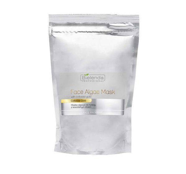 Bielenda Professional Face Algae Mask With Colloidal Gold maska algowa do twarzy z koloidalnym złotem Opakowanie Uzupełniające 190g