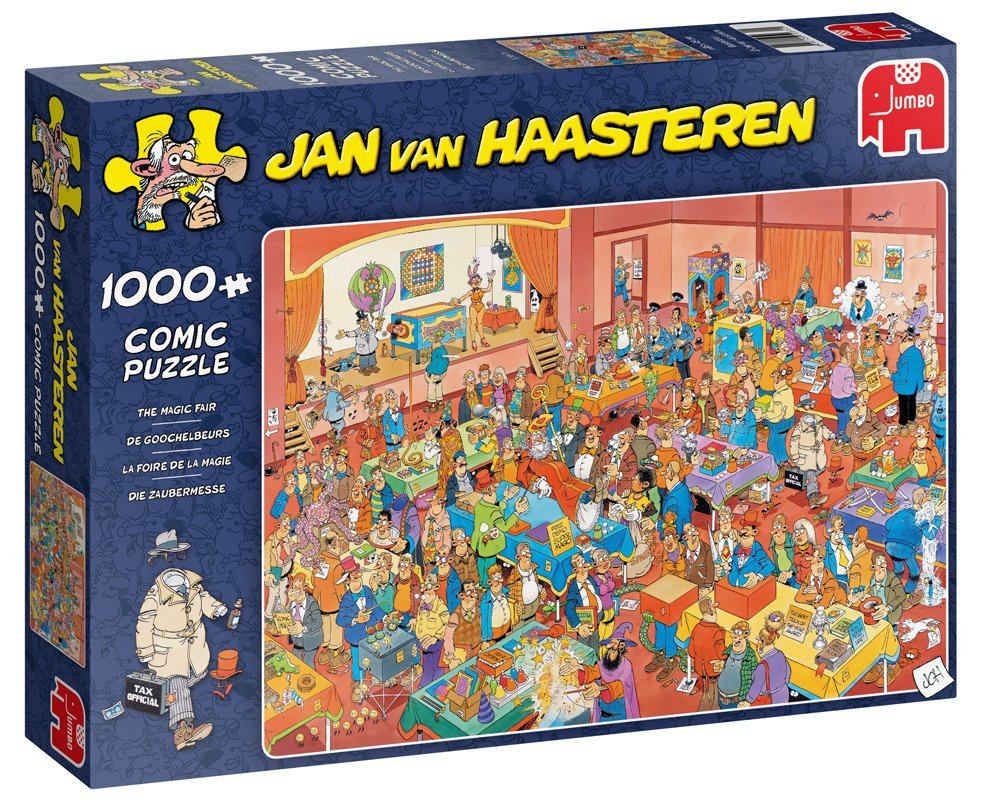 Jumbo Jan Van Haasteren, puzzle Pokazy magicznych sztuczek