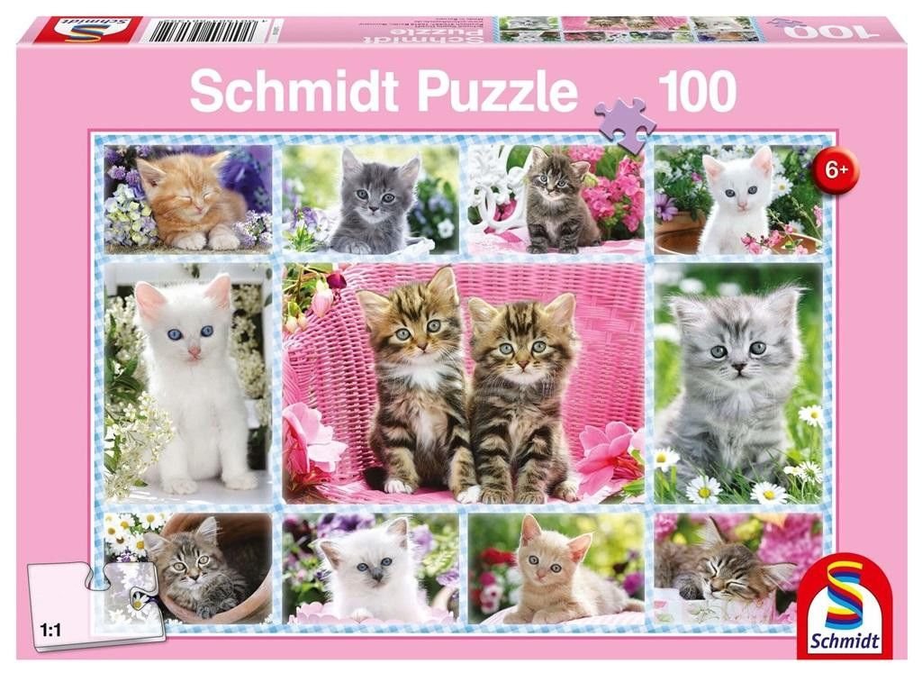 Puzzle 100 Kocięta G3 - Schmidt