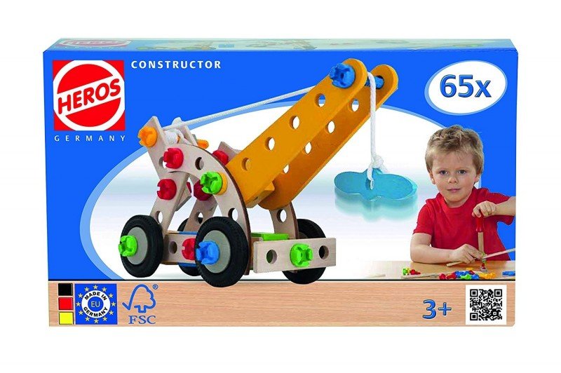 Heros Konstruktor Dźwig 65 elementów 438016