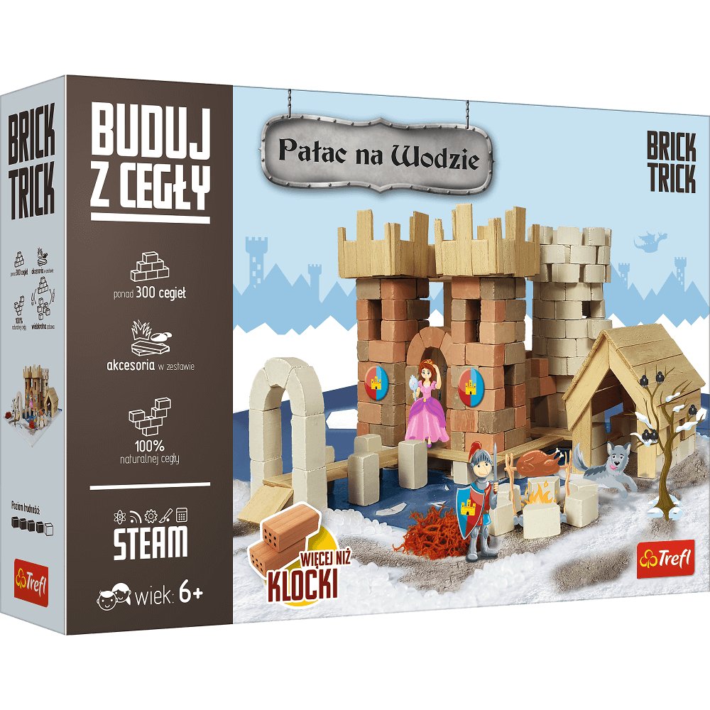 Trefl Brick Trick Buduj z cegły Pałac na wodzie 61351