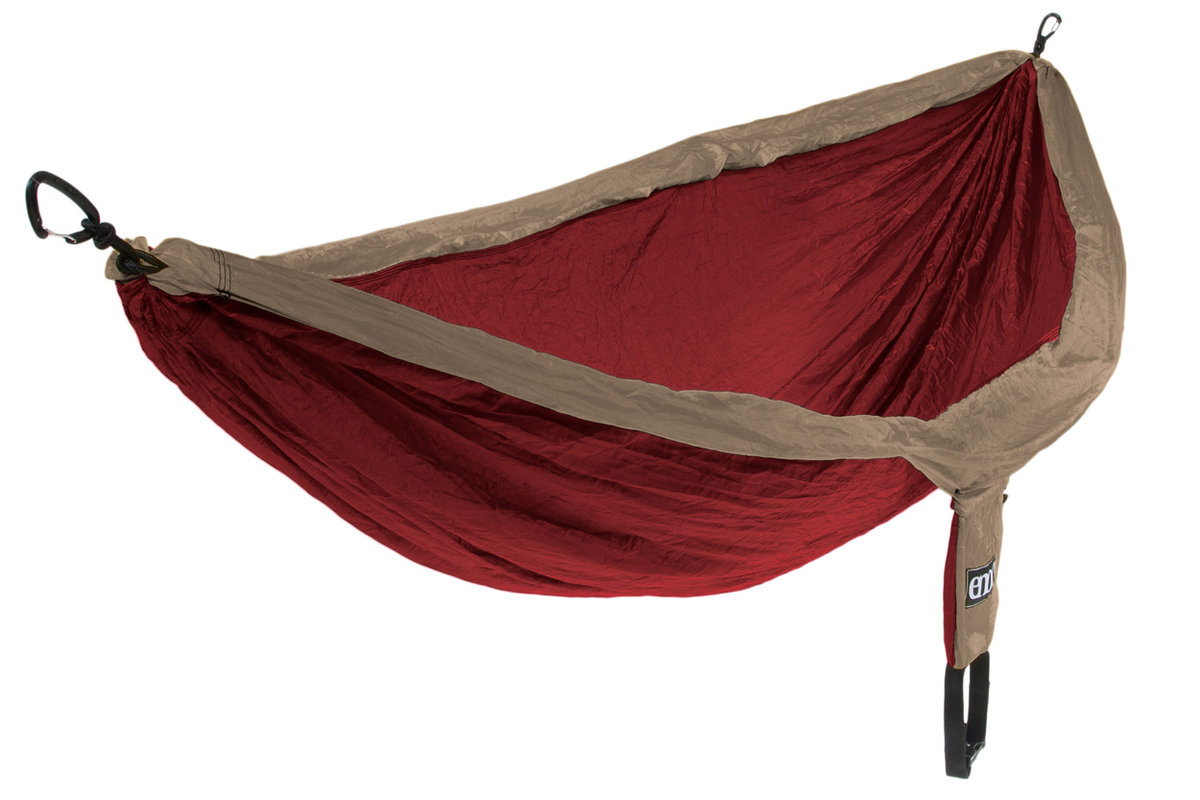 Eagle Nest Outfitters ENO, Hamak, DoubleNest, czerwony