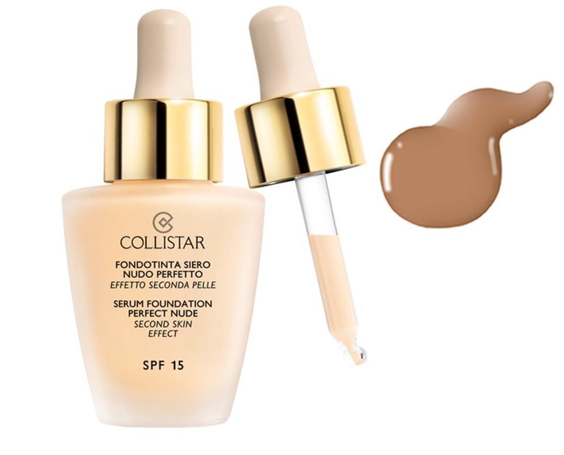 Collistar Podkłady Serum-Podkład do twarzy efekt drugiej skóry SPF 15 Podkład