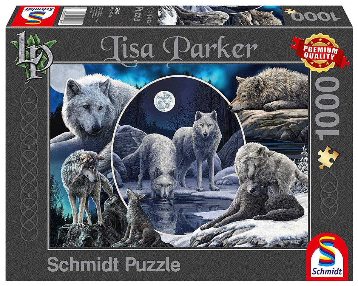Schmidt Puzzle 1000 L. Parker Wspaniałe Wilki