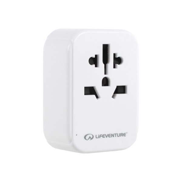 LIFEVENTURE Adapter EUROPEAN ADAPTOR + USB