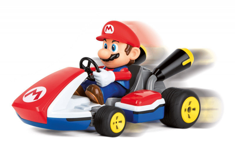 Carrera 2.4GHz Mario Kart, Mario - Race Kart with Sound Samochód Silnik elektryczny 1:16, RC 9003150116448