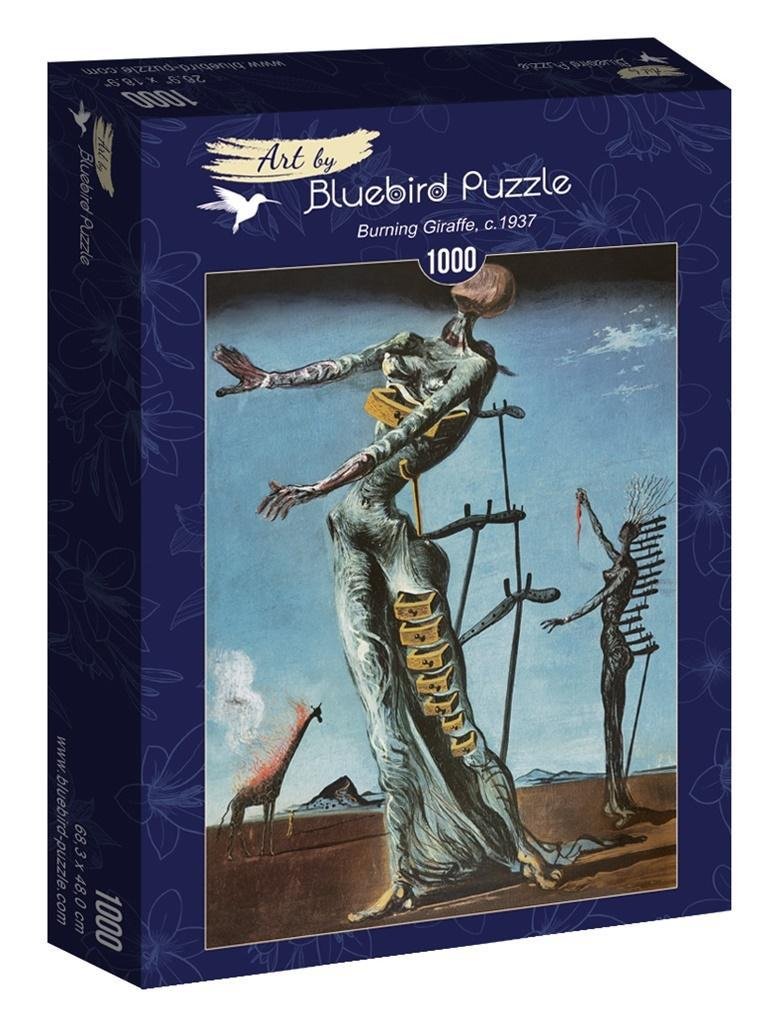 Puzzle 1000 Salvador Dali Płonąca żyrafa 1937 Nowa