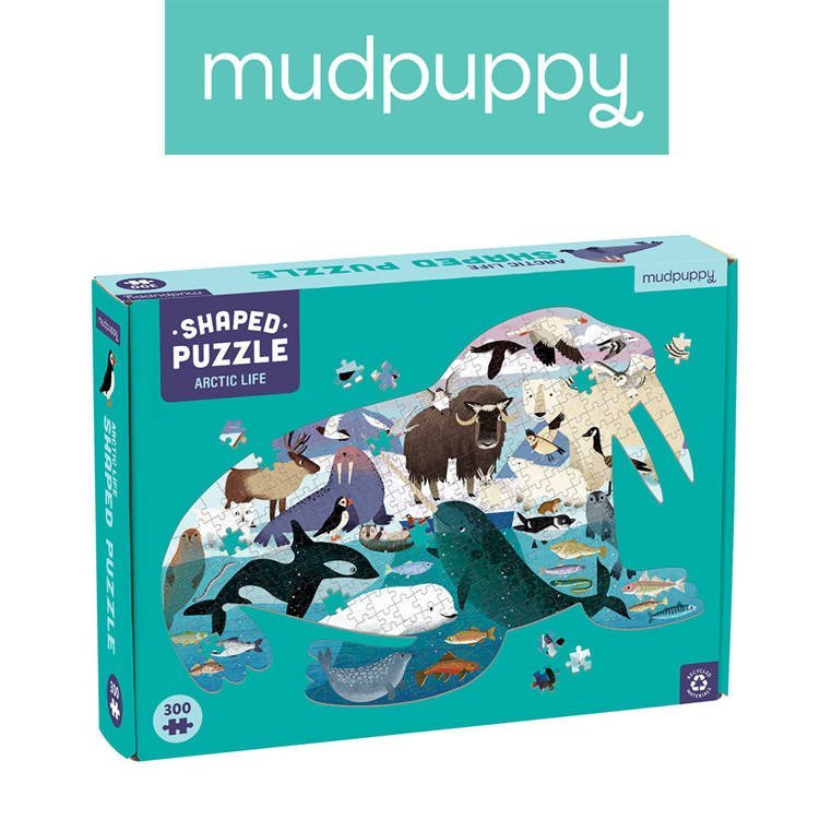 Mudpuppy Puzzle Konturowe Mors Arktyka 300 Elementów 7+