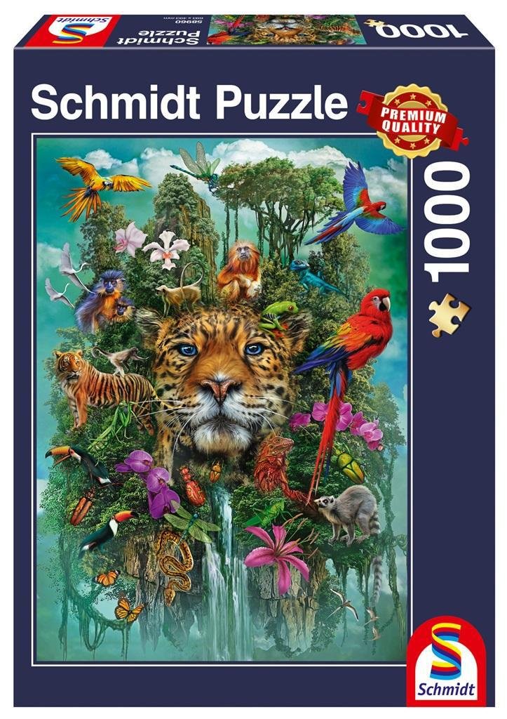 G3 Puzzle PQ 1000 Król dżungli