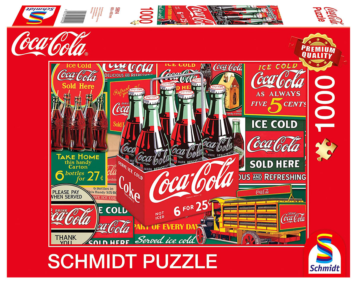 Schmidt Puzzle PQ 1000 Coca-Cola Tradycja G3 -