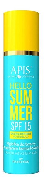 Apis Professional Mgiełka do twarzy z nektarem komórkowym SPF 15 - Hello Summer - 150 ml