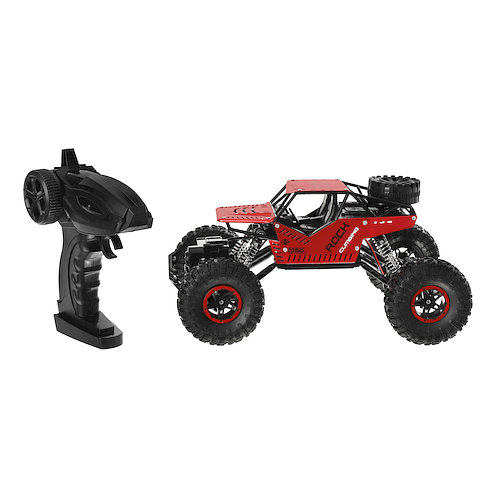 Smily Play, Auto R/C Junior Czerwone 4X4 Akum/Usb