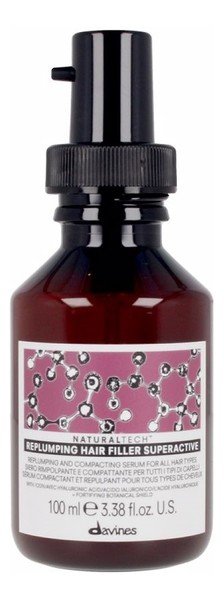 Davines, Naturaltech Replumping Hair Filler Superactive Leave-In, Odżywiająca kuracja do włosów bez spłukiwania, 100 ml