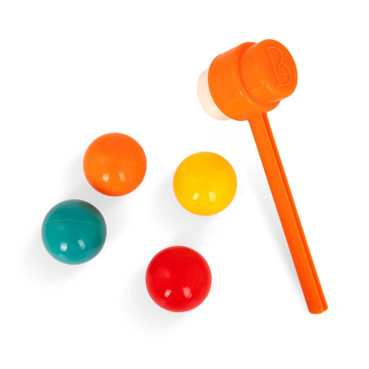 B.Toys Kulodrom z młotkiem pomarańczowy