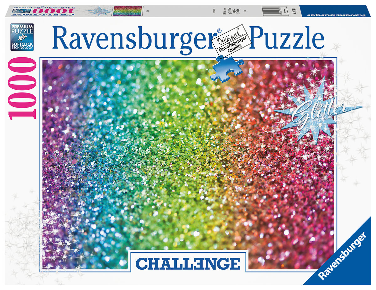 Фото - Пазли й мозаїки Ravensburger Puzzle 1000 elementów Challenge 2 