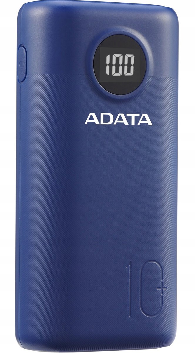 Powerbank ADATA AP10000 10000mAh (AP10000QCD-DGT-CDB) Niebieska
