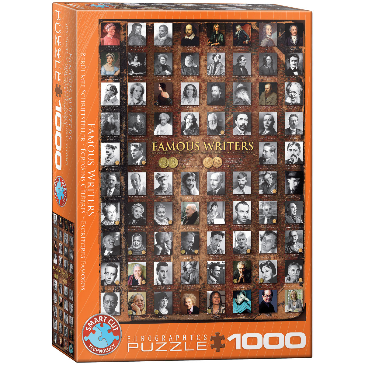 Eurographics Famous Writers 1000 piece puzzle