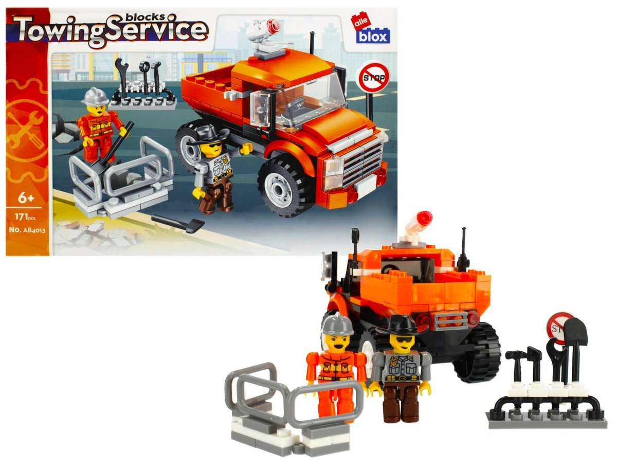 Klocki Pojazd budowlany 171 elementy Alleblox AB4013