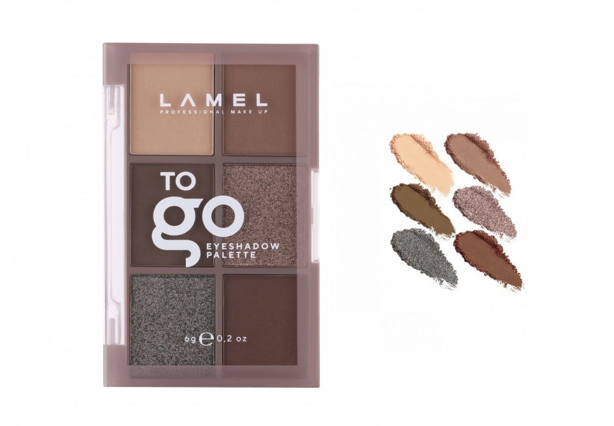 LAMEL OhMy Paletka cieni do powiek To Go Eyeshadow nr 402 6g