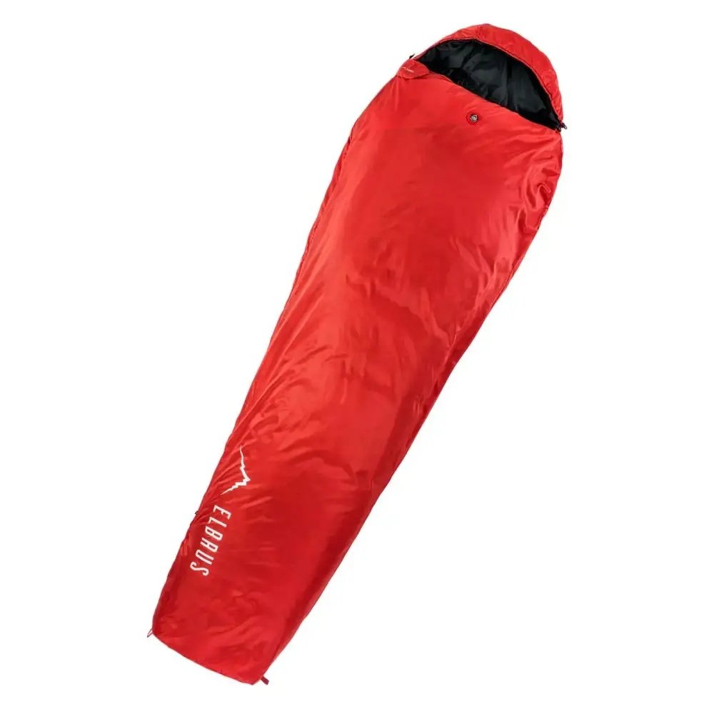 Elbrus Śpiwór Carrylight Ii 800 Flame Scarlet/Black