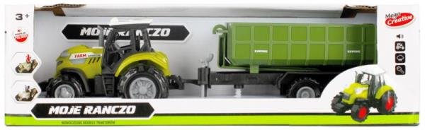 Traktor Z Przyczepą Moje Ranczo 487486 Mega Creative