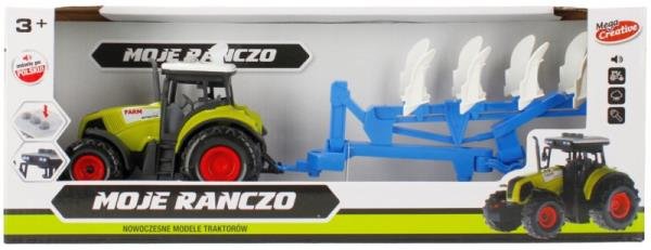 Traktor z akcesoriami Moje Ranczo MEGA CREATIVE 487478