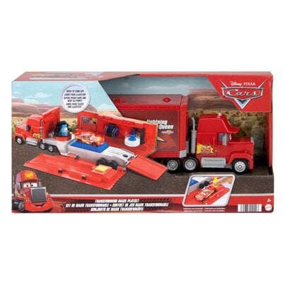 Samochód MATTEL Disney Pixar Cars Auta Transporter 2w1 HDC75