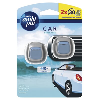 Ambi Pur AMBI PUR OCEAN MIST SAMOCHODOWY ODŚWIEŻACZ POWIETRZA 2X2 ML zakupy dla domu i biura 996809