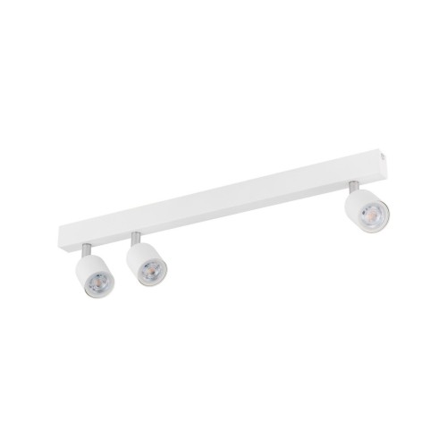 Top lampa sufitowa (spot) 3-punktowa biała/chrom 6318