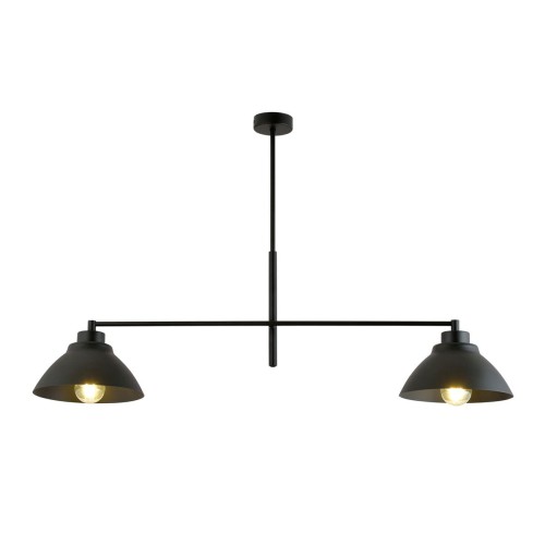 Maverick lampa wisząca 2-punktowa czarna 1211/2