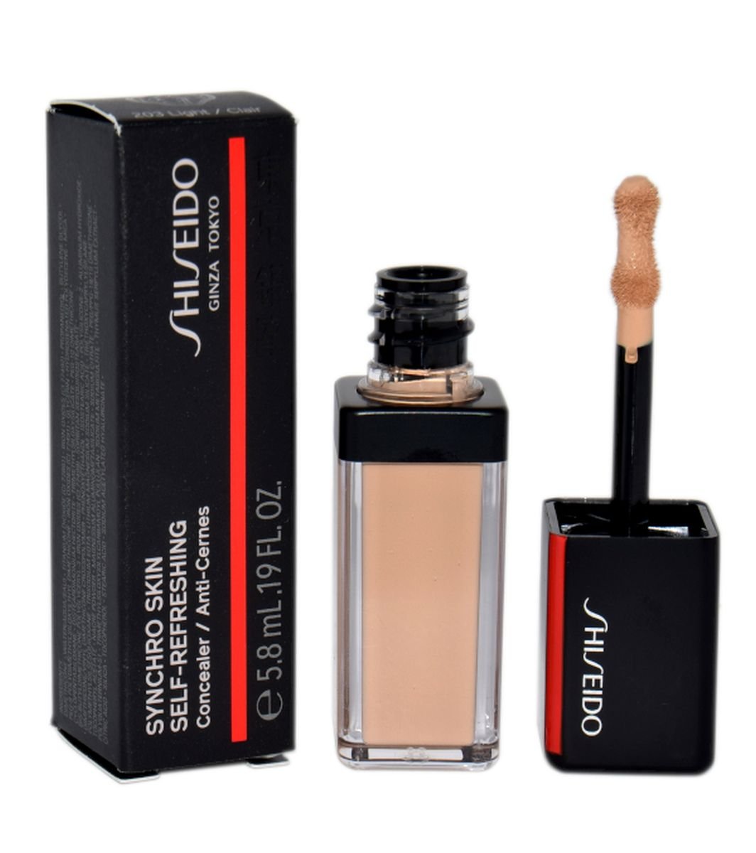 Shiseido Synchro Skin Self-Refreshing Concealer korektor w płynie odcień 203 Light/Clair 5,8 ml