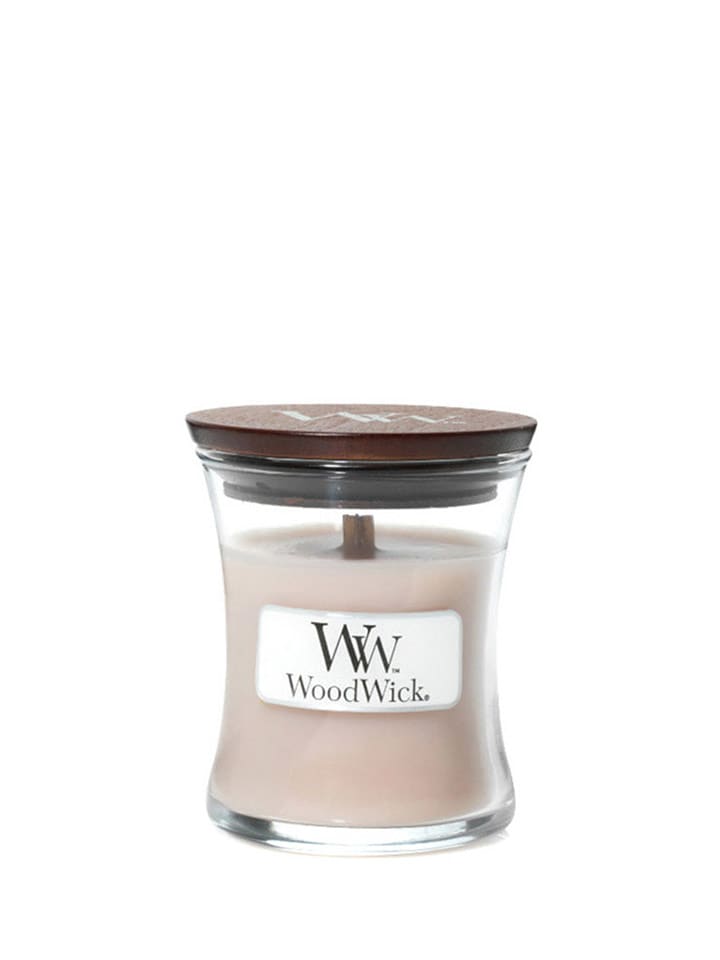 WoodWick Mała świeca zapachowa - Vanilla & Sea Salt - 85 g