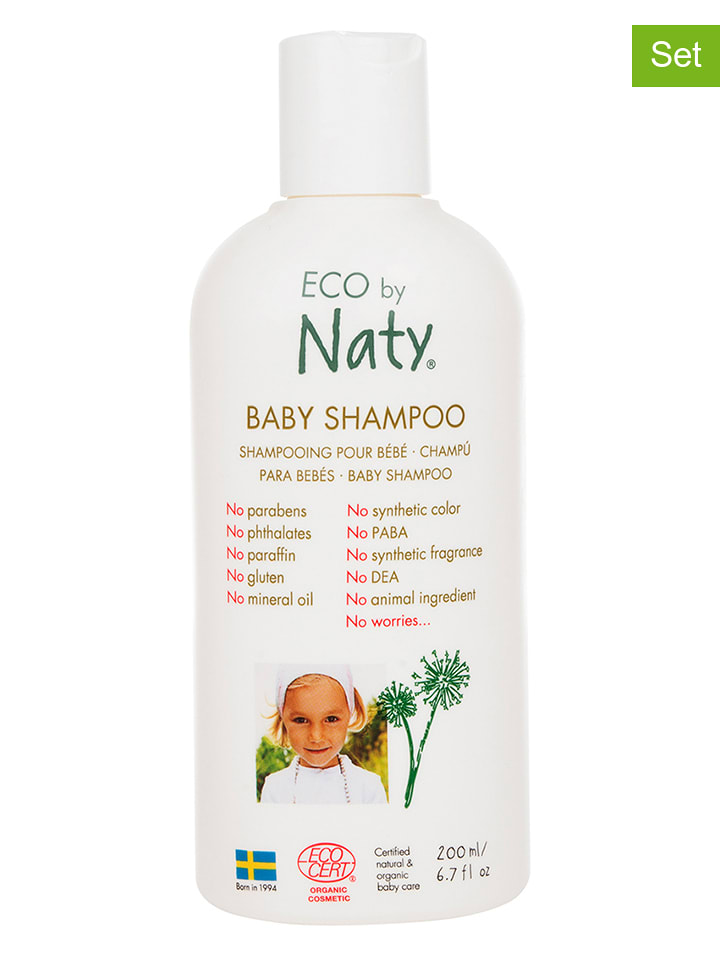 Naty Szampony (2 szt.) - 2 x 200 ml