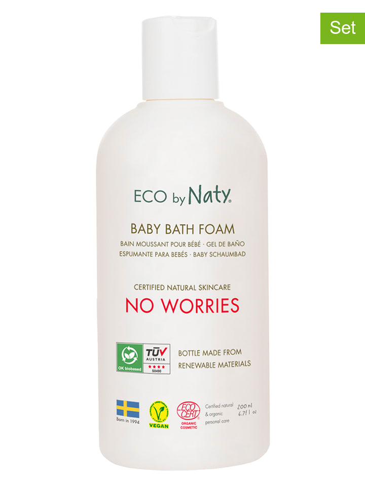 Naty Płyny (2 szt.) do kąpieli - 2 x 200 ml