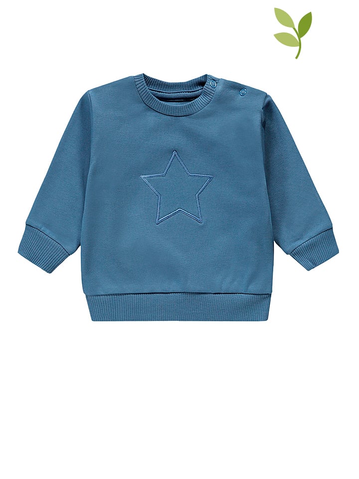 Bluzy i sweterki niemowlęce - Bellybutton Bluza w kolorze niebieskim - grafika 1
