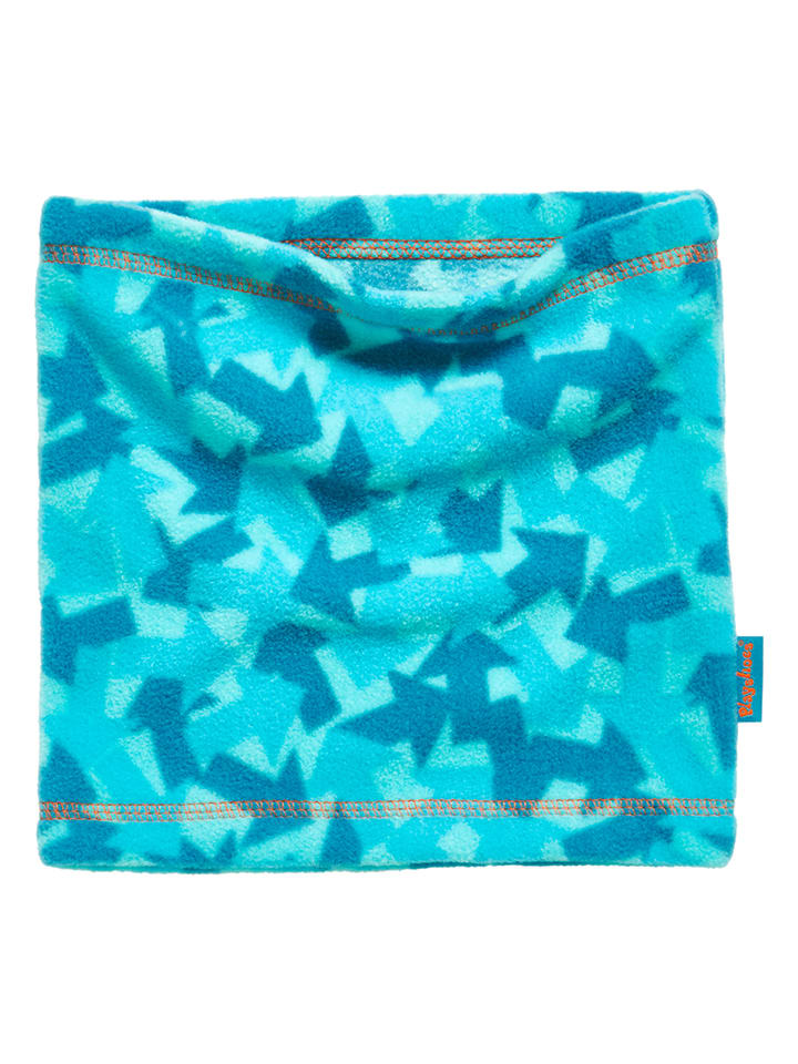 Playshoes Polarowy szal-koło w kolorze błękitnym