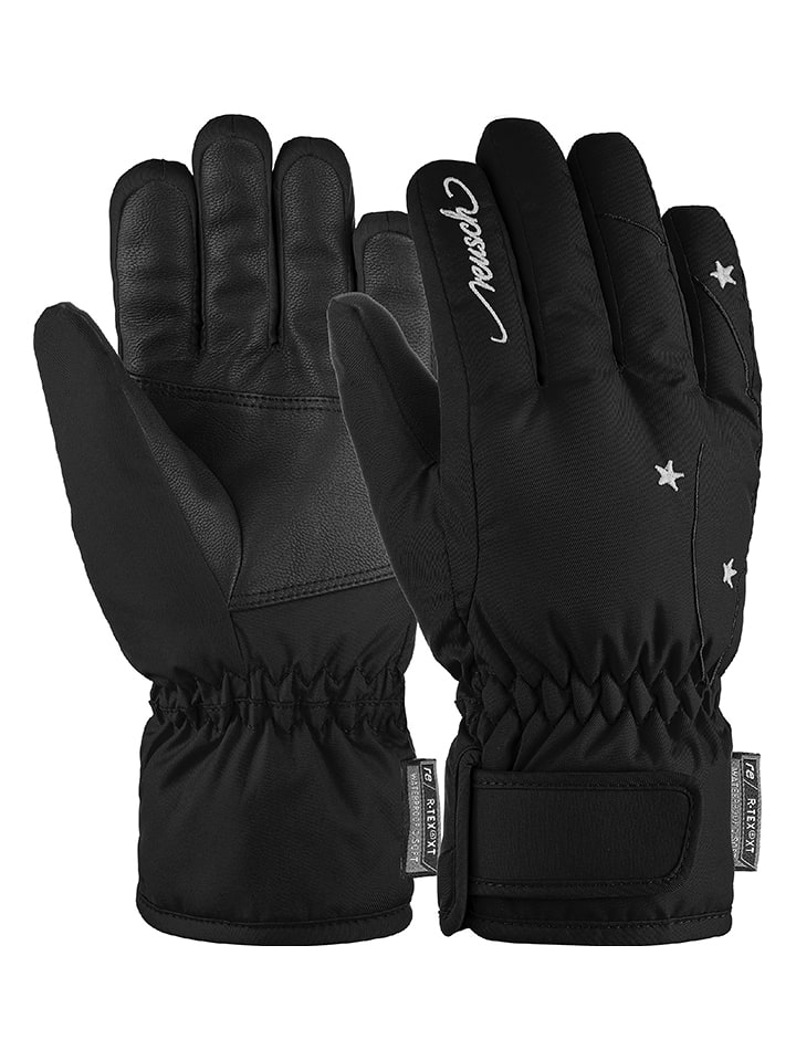 Rękawiczki dla dzieci - Reusch Rękawiczki narciarskie "Sarah R-TEX® XT" w kolorze czarnym - grafika 1