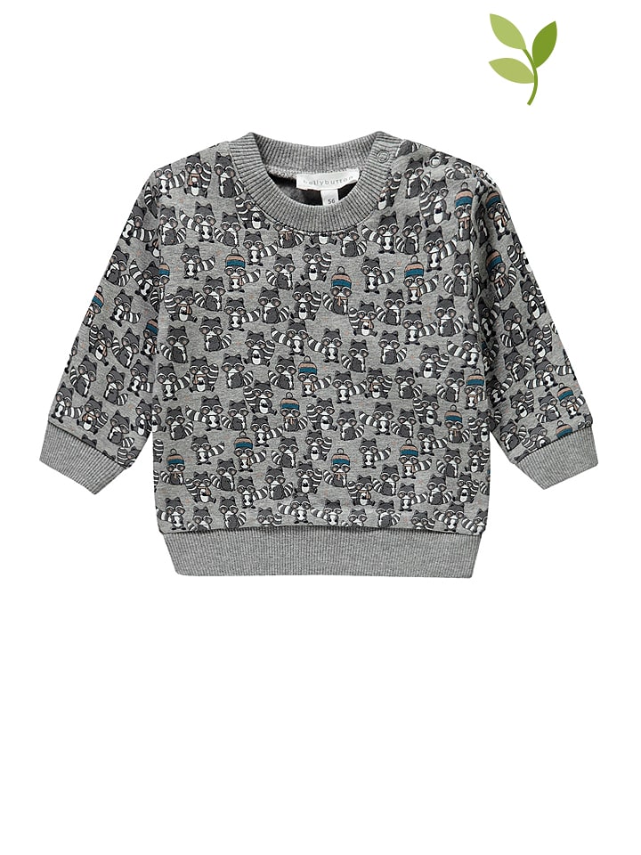 Bluzy i sweterki niemowlęce - Bellybutton Bluza w kolorze szarym - grafika 1