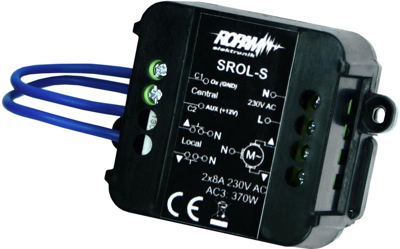 Ropam Elektronik Sterownik rolet Elektronik SROL-S NeoGSM-IP(-64) OptimaGSM BasicGSM)