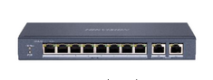 SWITCH POE DS-3E0310P-E/M 10-PORTOWY HIKVISION  - Raty 0% - 38 sklepów w całej Polsce