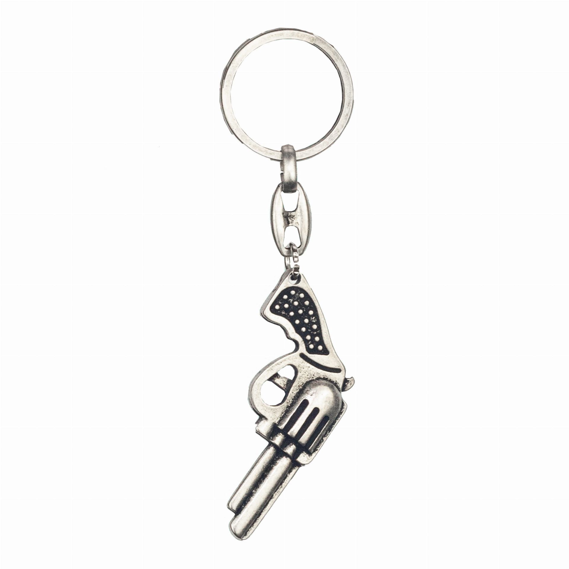 Brelok do kluczy rewolwer - EM Men's Accessories