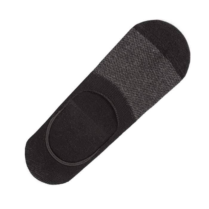 Skarpety stopki niewidoczne w kolorze czarno-szarym EM 2 - EM Men's Accessories