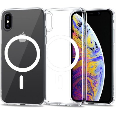 Tech-Protect Etui MagMat MagSafe do Apple iPhone X/XS Przezroczysty