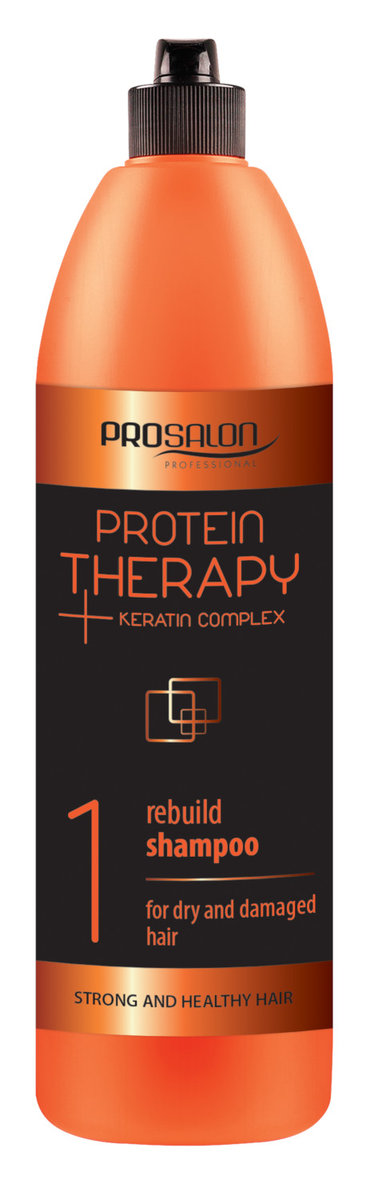 Chantal ProSalon Protein Therapy + Keratin Complex 1 - Szampon Odbudowujący 1000 g NOWA SZATA